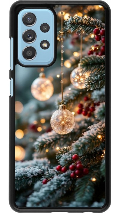 Samsung Galaxy A52 Case Hülle - Christmas 25 Xmas Decorated Tree