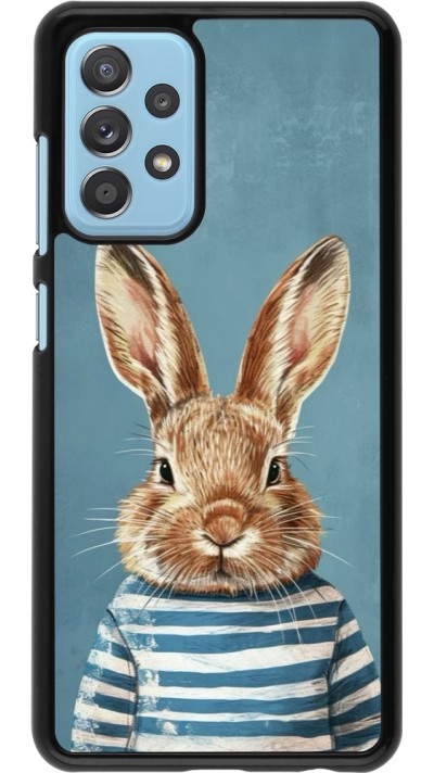 Samsung Galaxy A52 Case Hülle - Easter 2026 Rabbit navy