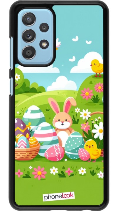 Samsung Galaxy A52 Case Hülle - Ostern 2025 Gruen