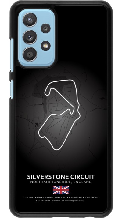 Samsung Galaxy A52 Case Hülle - F1 Track 2025 Great Britan
