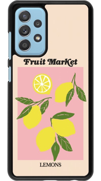 Samsung Galaxy A52 Case Hülle - Fruit market lemons 2026