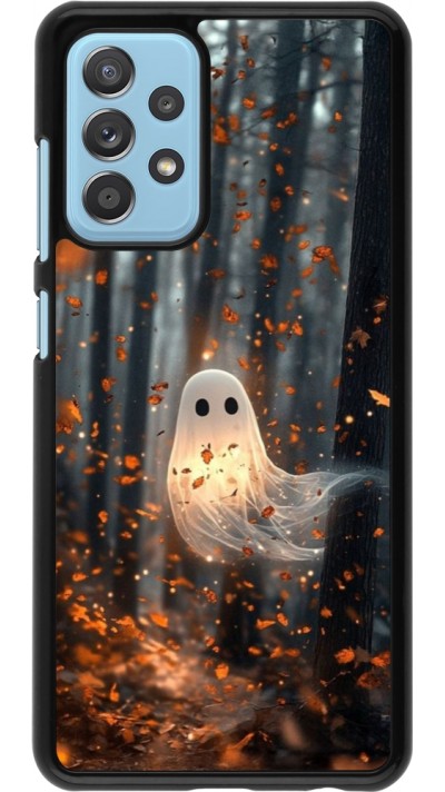 Samsung Galaxy A52 Case Hülle - Halloween 2025 Ghost in the forest