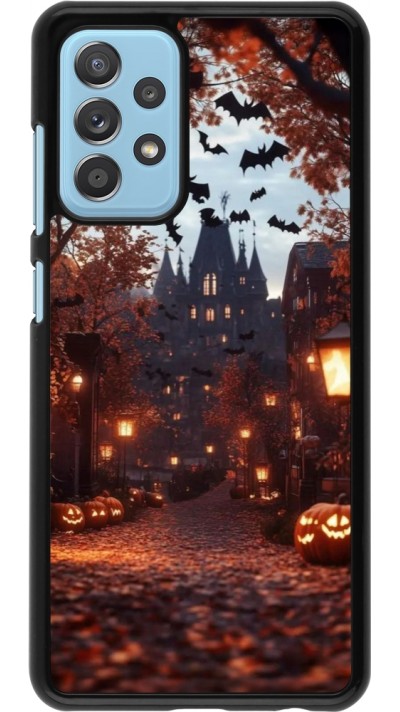 Samsung Galaxy A52 Case Hülle - Halloween 2025 Haunted house