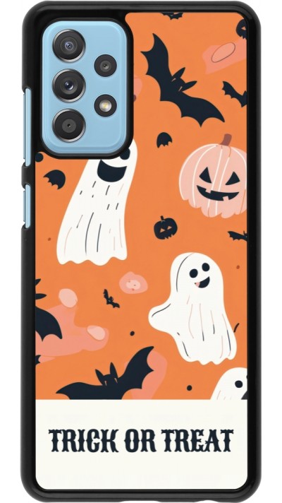 Samsung Galaxy A52 Case Hülle - Halloween 2025 Trick treat