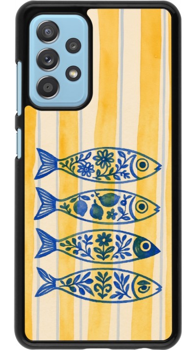 Samsung Galaxy A52 Case Hülle - Portuguese fish 2026