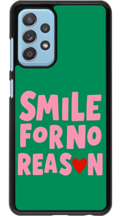 Samsung Galaxy A52 Case Hülle - Smile for no reason 2026