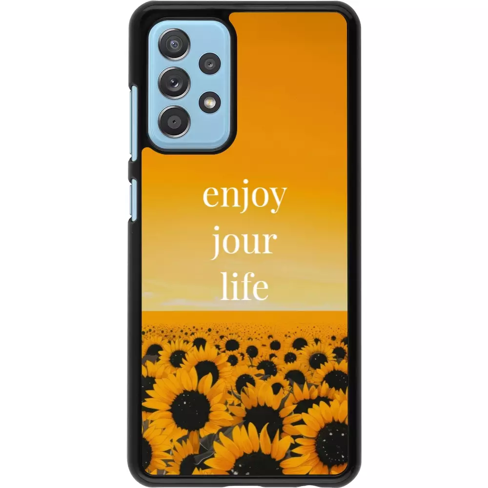 Samsung Galaxy A52 Case Hülle - Summer 2025 Enjoy your life