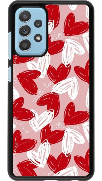 Samsung Galaxy A52 Case Hülle - Valentine 2024 with love heart