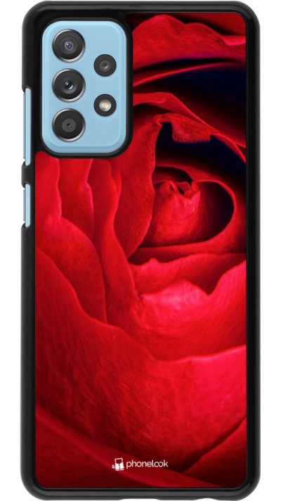 Samsung Galaxy A52 Case Hülle - Valentine 2022 Rose