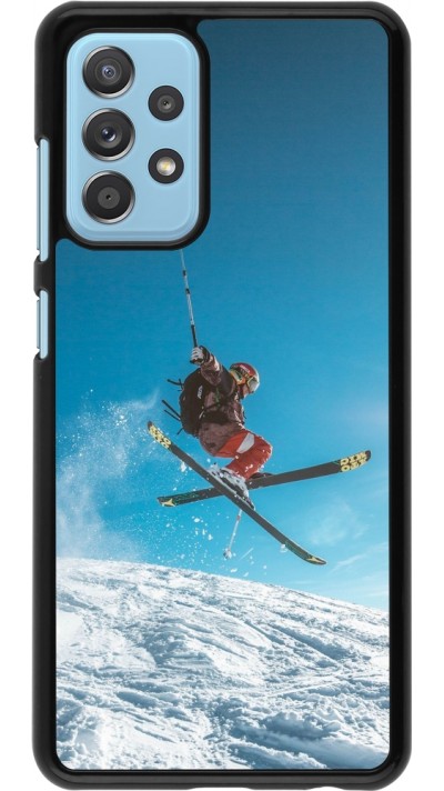 Samsung Galaxy A52 Case Hülle - Winter 22 Ski Jump