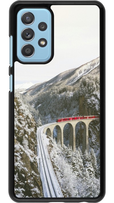 Samsung Galaxy A52 Case Hülle - Winter 25 Winter polar express
