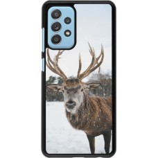Samsung Galaxy A52 Case Hülle - Winter 25 Winter reindeer