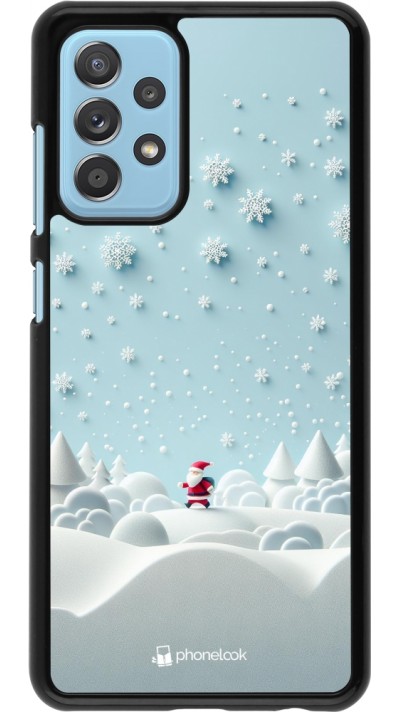 Samsung Galaxy A52 Case Hülle - Weihnachten 2023 Kleiner Vater Schneeflocke