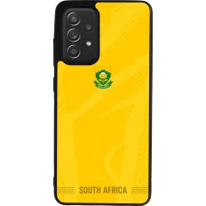 Samsung Galaxy A52 Case Hülle - Silikon schwarz Südafrika 2026 personalisierbares Fussballtrikot