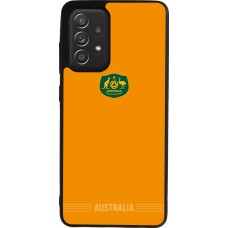 Samsung Galaxy A52 Case Hülle - Silikon schwarz Australien 2026 personalisierbares Fussballtrikot