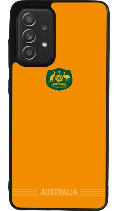 Samsung Galaxy A52 Case Hülle - Silikon schwarz Australien 2026 personalisierbares Fussballtrikot