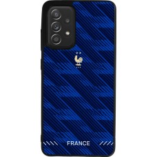 Samsung Galaxy A52 Case Hülle - Silikon schwarz Frankreich 2026 personalisierbares Fussballtrikot