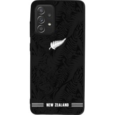 Samsung Galaxy A52 Case Hülle - Silikon schwarz Neuseeland 2026 personalisierbares Fussballtrikot