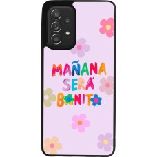 Samsung Galaxy A52 Case Hülle - Silikon schwarz Karol G Manana sera bonito