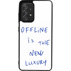 Samsung Galaxy A52 Case Hülle - Silikon schwarz Offline is the new luxury