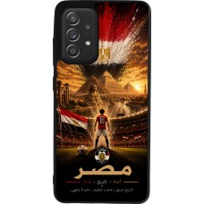 Samsung Galaxy A52 Case Hülle - Silikon schwarz Fussball Ägypten splash 2026