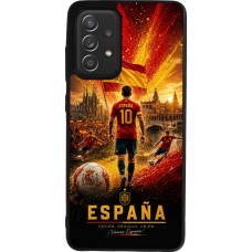 Samsung Galaxy A52 Case Hülle - Silikon schwarz Fussball Espanien splash 2026