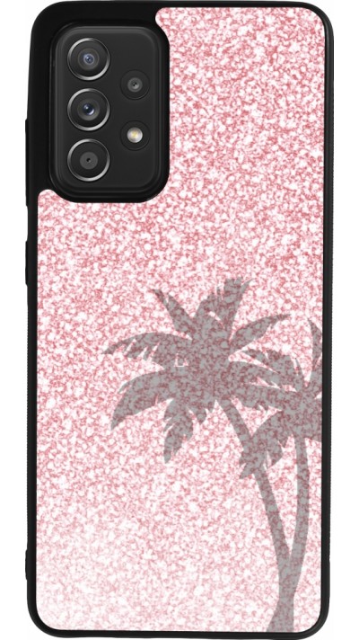 Coque Samsung Galaxy A52 - Silicone rigide noir Summer 2021 01