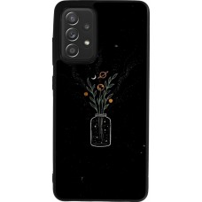 Samsung Galaxy A52 Case Hülle - Silikon schwarz Vase black
