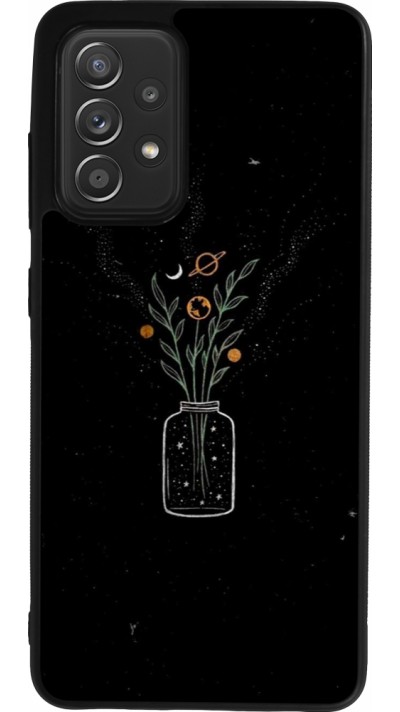 Samsung Galaxy A52 Case Hülle - Silikon schwarz Vase black
