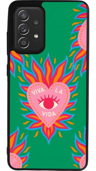 Samsung Galaxy A52 Case Hülle - Silikon schwarz Viva la vida 2026