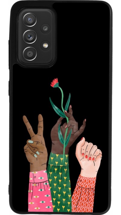 Samsung Galaxy A52 Case Hülle - Silikon schwarz Womens day 2026 2