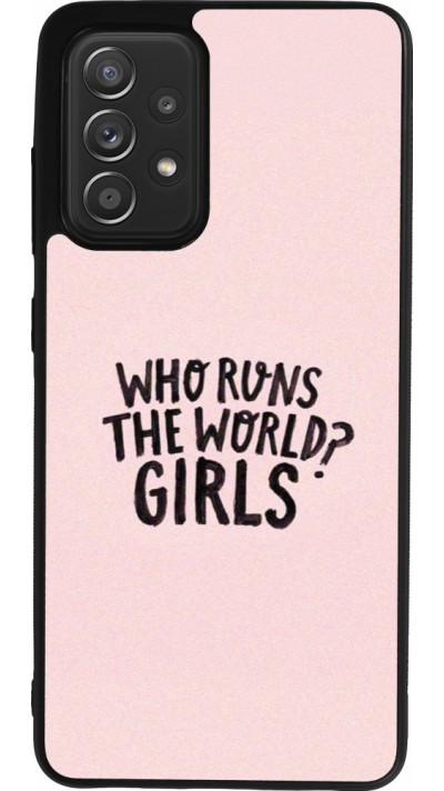 Samsung Galaxy A52 Case Hülle - Silikon schwarz Womens day 2026 3
