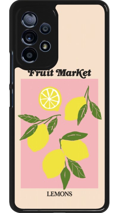 Samsung Galaxy A53 5G Case Hülle - Fruit market lemons 2026