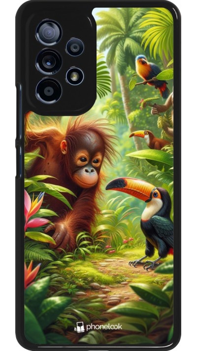 Samsung Galaxy A53 5G Case Hülle - Tropischer Dschungel Tayrona
