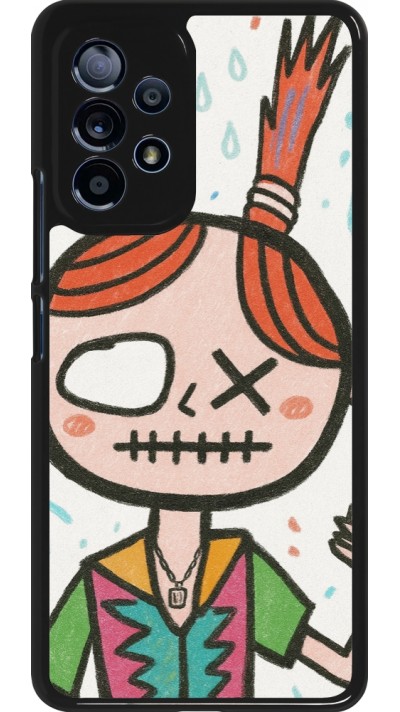Coque Samsung Galaxy A53 5G - Little Girl Sketch