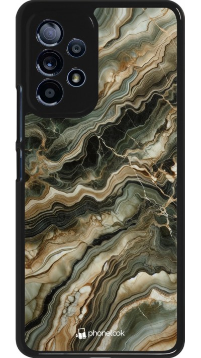 Samsung Galaxy A53 5G Case Hülle - Oliv Marmor