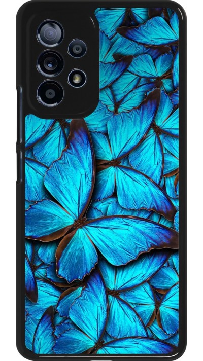 Samsung Galaxy A53 5G Case Hülle - Papillon bleu