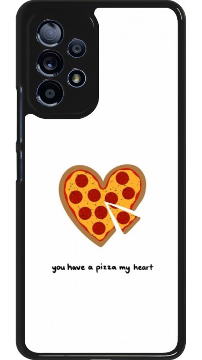 Samsung Galaxy A53 5G Case Hülle - Saint Valentines Day 26 You have my pizza heart