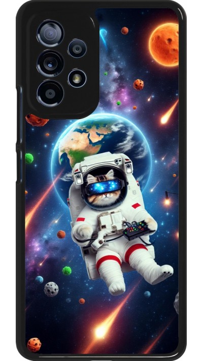 Samsung Galaxy A53 5G Case Hülle - VR SpaceCat Odyssee
