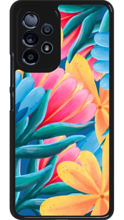 Samsung Galaxy A53 5G Case Hülle - Spring 23 colorful flowers