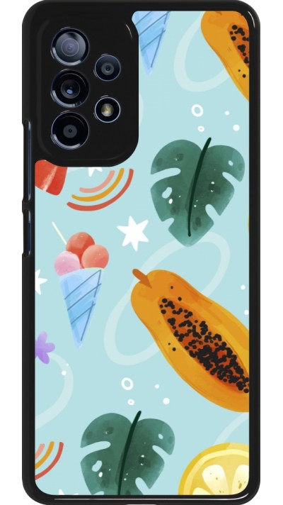 Samsung Galaxy A53 5G Case Hülle - Summer 2025 Pattern papaya