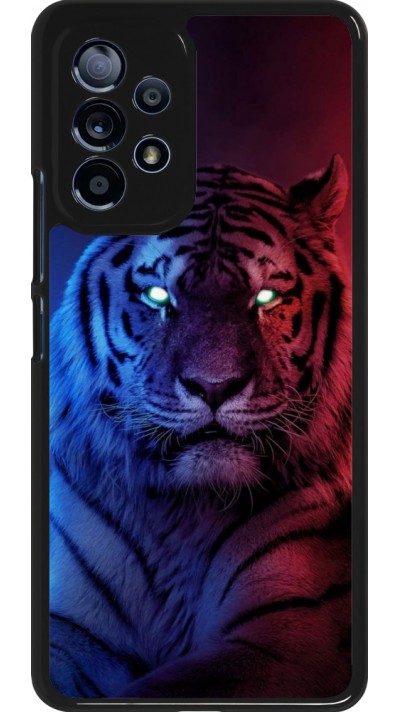 Samsung Galaxy A53 5G Case Hülle - Tiger Blue Red