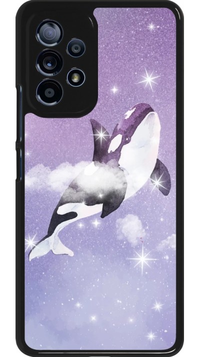 Samsung Galaxy A53 5G Case Hülle - Whale in sparking stars