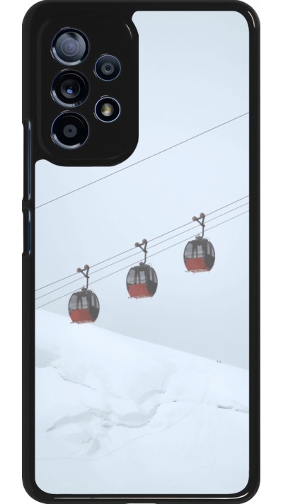 Samsung Galaxy A53 5G Case Hülle - Winter 22 ski lift