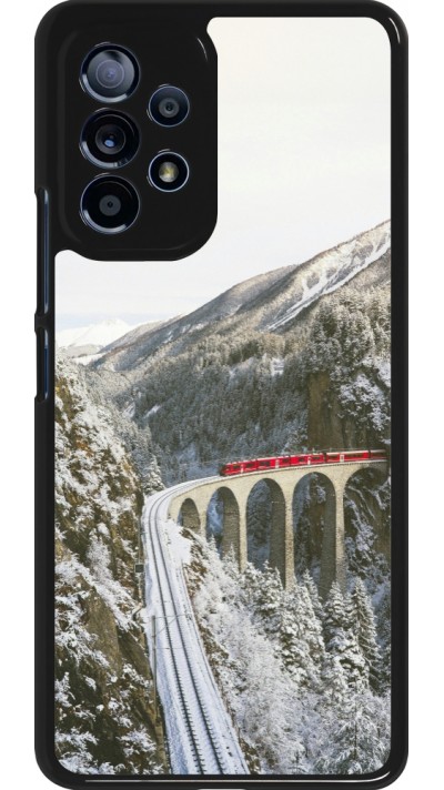 Samsung Galaxy A53 5G Case Hülle - Winter 25 Winter polar express