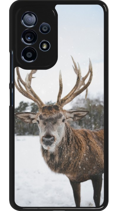 Samsung Galaxy A53 5G Case Hülle - Winter 25 Winter reindeer