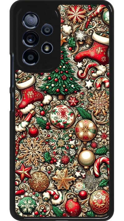 Samsung Galaxy A53 5G Case Hülle - Weihnachten 2023 Mikromuster
