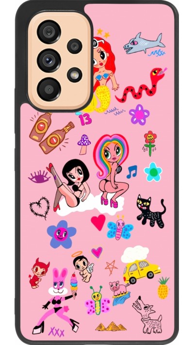 Samsung Galaxy A53 5G Case Hülle - Silikon schwarz Karol G La Bichota Manana Sera Bonito