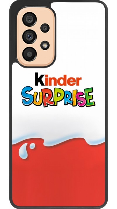 Samsung Galaxy A53 5G Case Hülle - Silikon schwarz Kinder Surprise