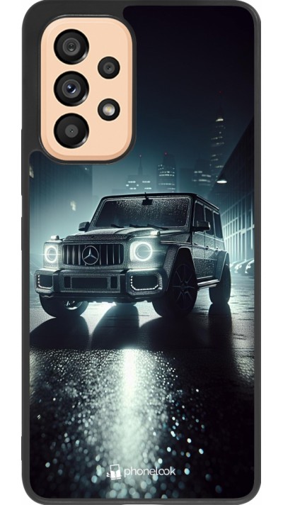 Samsung Galaxy A53 5G Case Hülle - Silikon schwarz Mercedes G AMG Nacht